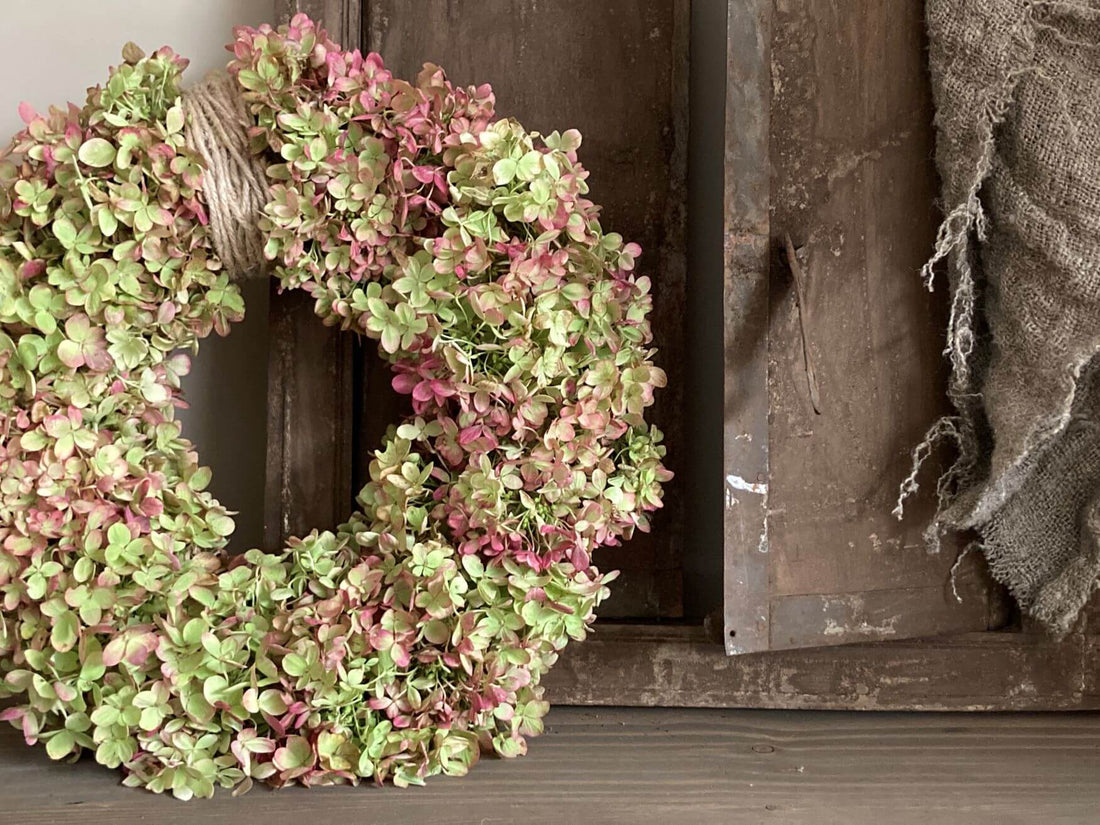 DIY: Hortensiakrans
