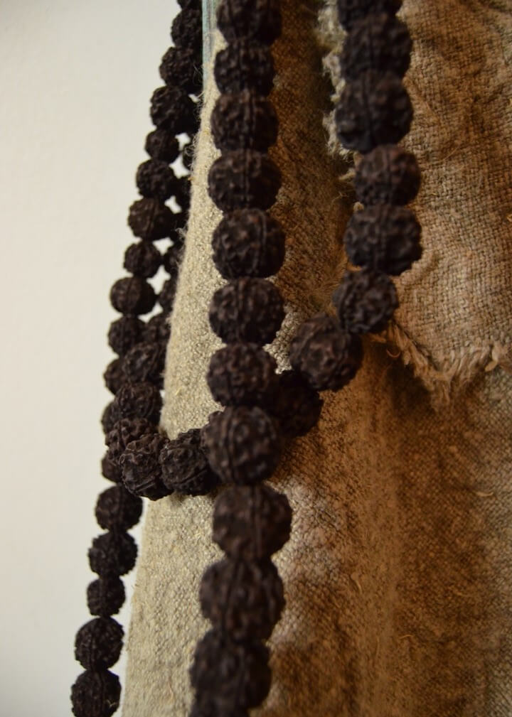 Kralenketting Rudraksha