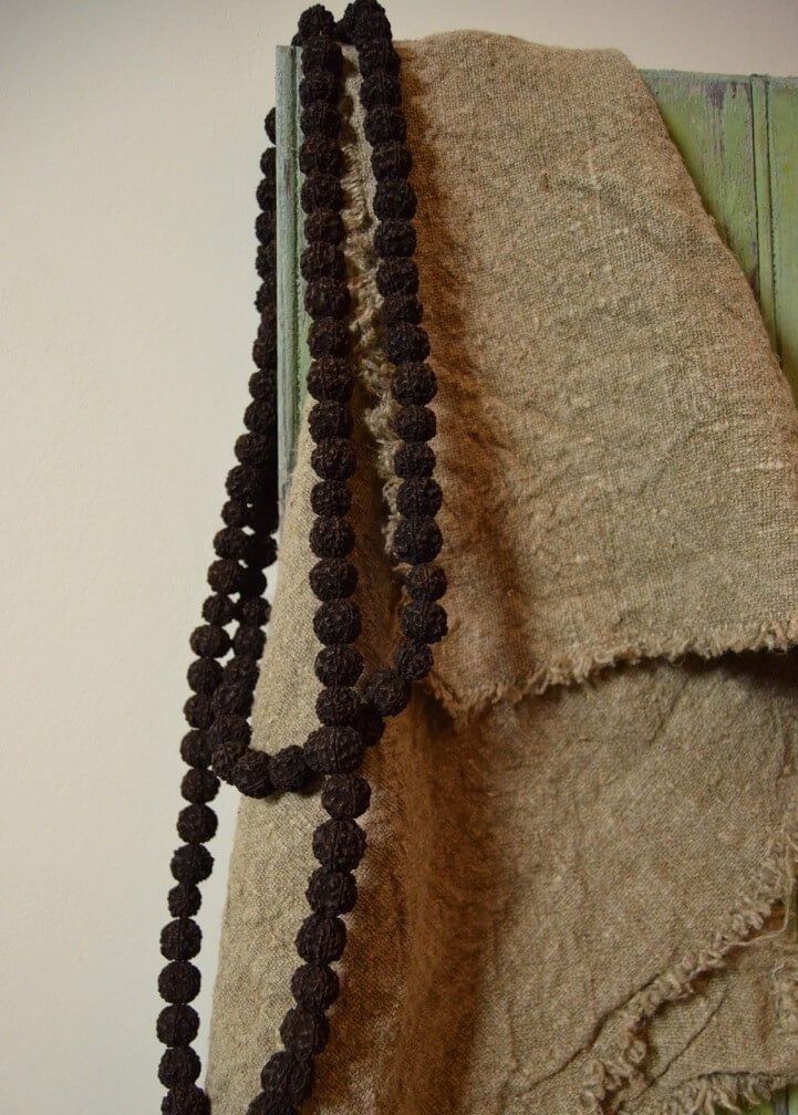 Kralenketting Rudraksha