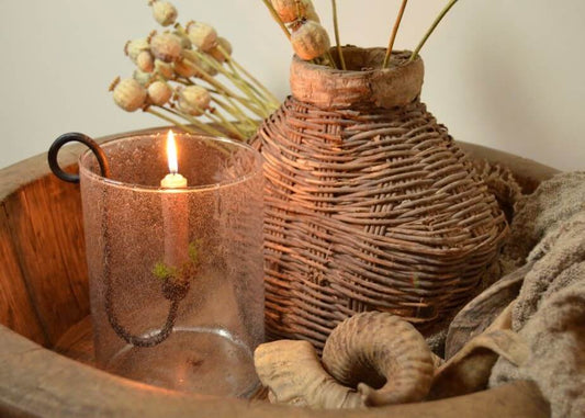 Windlicht bubbles 15x15x20